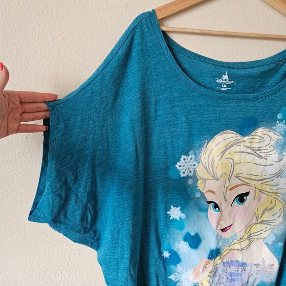 Disney Parks Elsa Plus Size Tshirt XXL - Picture 6 of 8